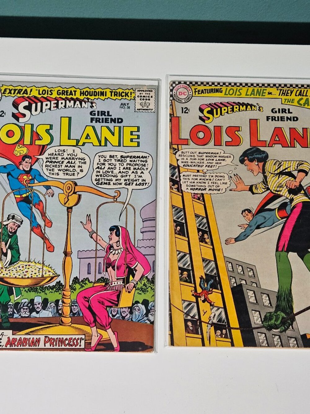 Superman's Girlfriend Lois Lane #58 & 66 (DC Comics, 1965) Silver Age C-083